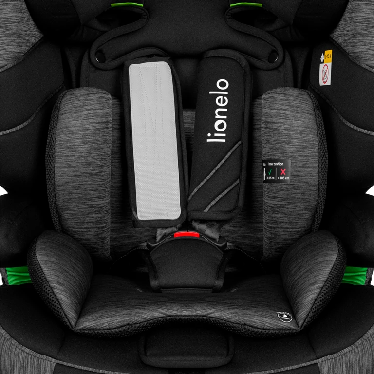 Автокрісло Lionelo Levi One i-Size Black Grey